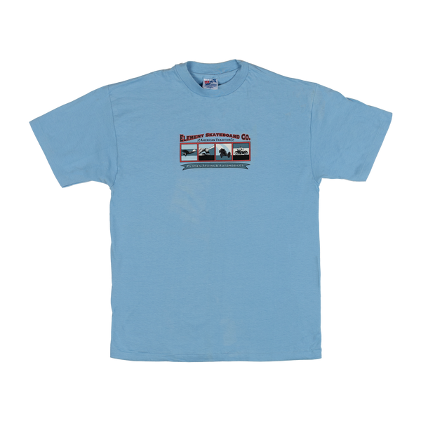 Element Planes trains and automobiles tee